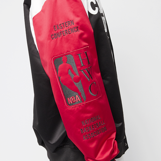 Mitchell & Ness NBA Team Origins Satin Jacket Vintage Logo Chicago Bulls noir 44930 4