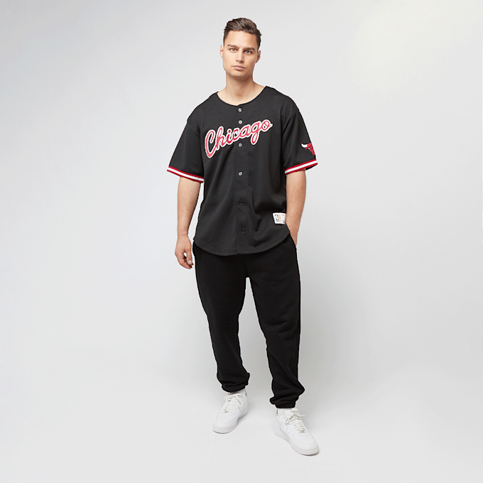 Mitchell & Ness NBA On the Clock Mesh Button Front Vintage Logo Chicago Bulls crna 44932 6