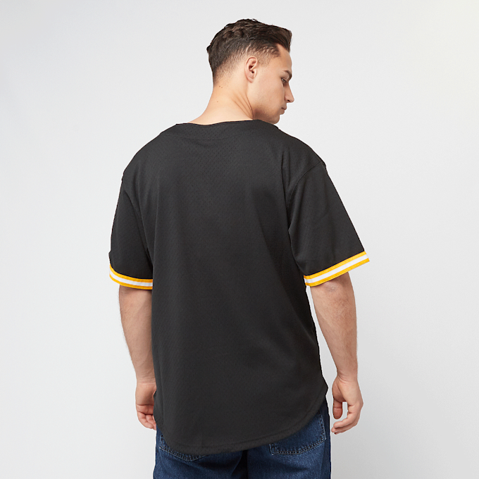 Mitchell & Ness NBA On the Clock Mesh Button Front Vintage Logo LA Lakers nero 44933 2