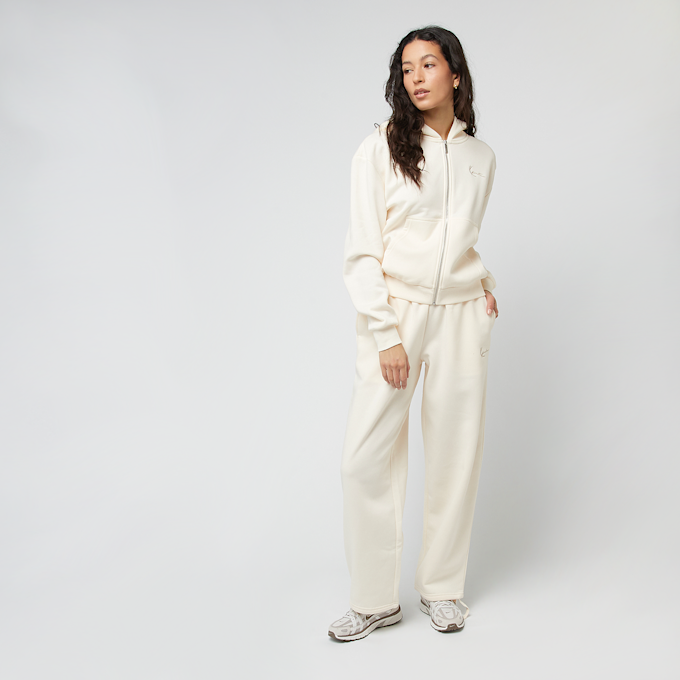 Karl Kani Signature Heart Cross Backprint Zip Hoodie off white beige 44940 5