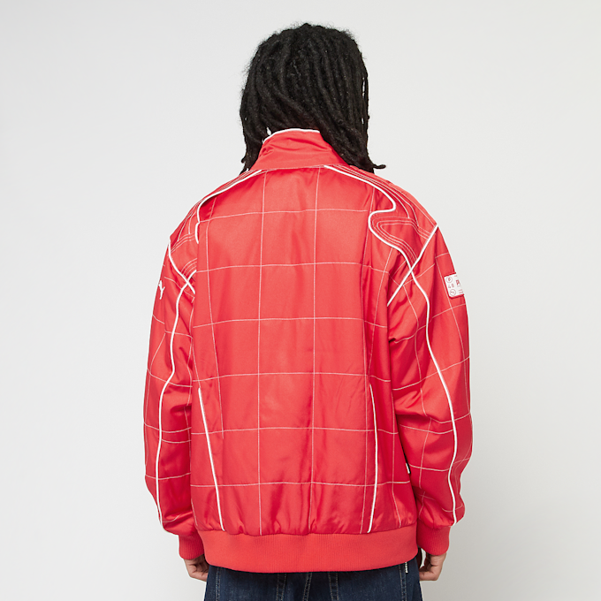 PUMA Archive Seasonal Relaxed Racer Jacket czerwony 44980 2