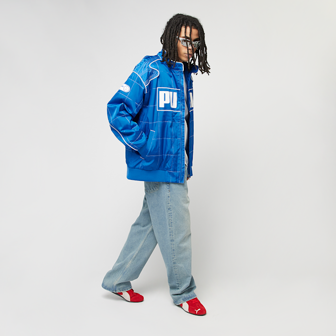 PUMA Archive Seasonal Relaxed Racer Jacket niebieski 44981 7