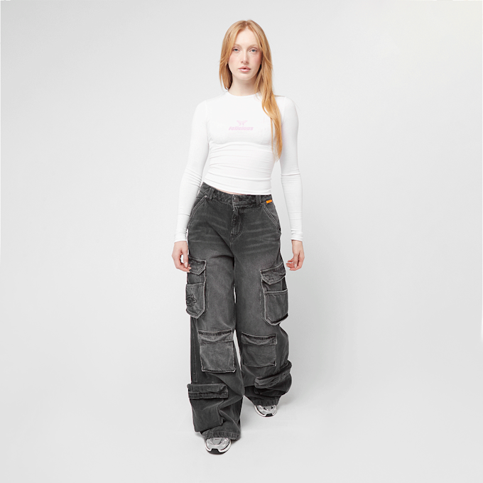 Felicious Basic Tight Logo Longsleeve blanco 45017 4