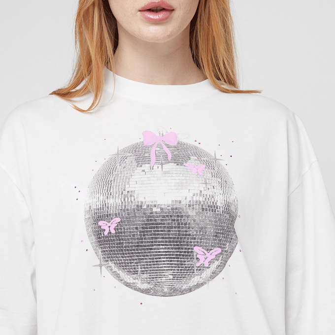 Felicious Boyfriend Tee Disco weiß 45019 3