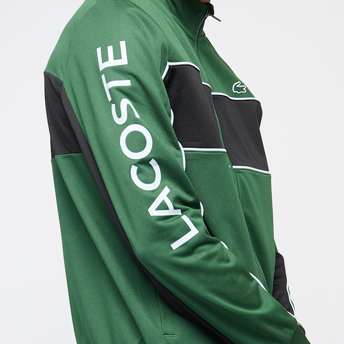 Lacoste Fleece-Hoodie grün 45067 4