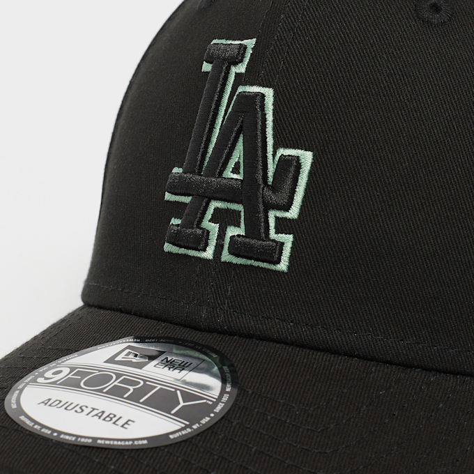 New Era 9Forty Team Outline Los Angeles Dodgers negro 45097 3
