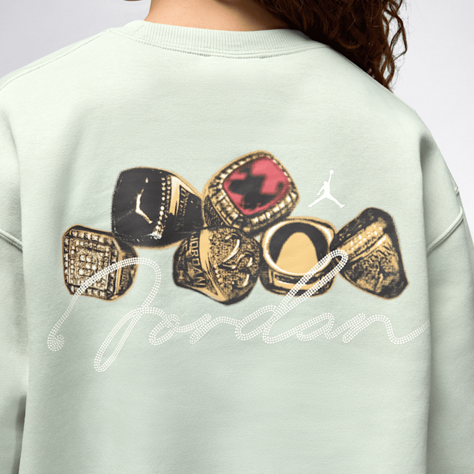 Jordan Brooklyn Fleece Crew vert 45111 4