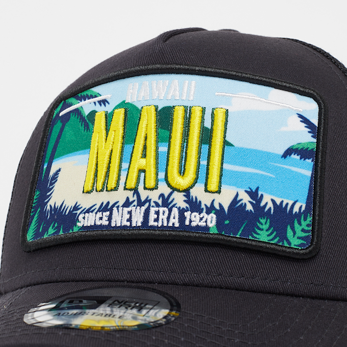 New Era A-Frame Trucker Licence Plate bleu 45175 4