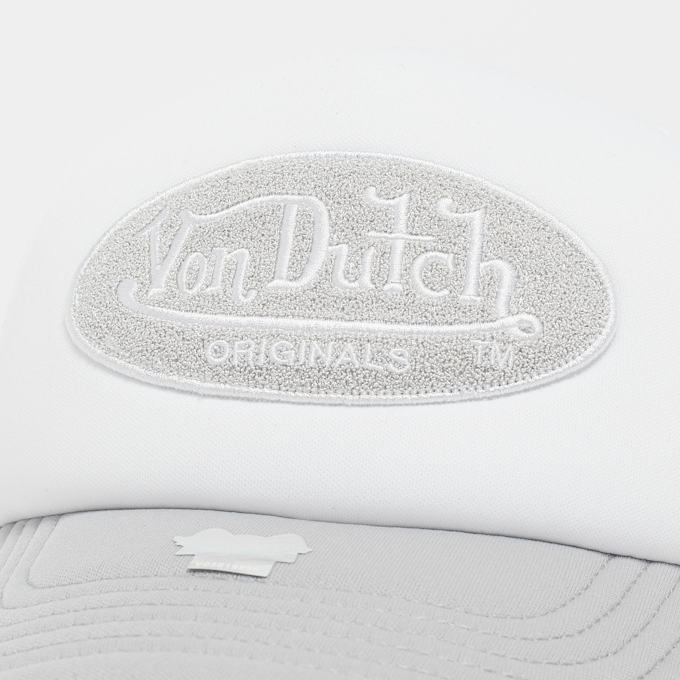 Von Dutch Originals Trucker Foam Tampa blanc 45220 4