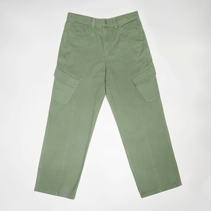 Karl Kani OG K Slanted Pocket Cargo Pants Junior zelena 45232 1