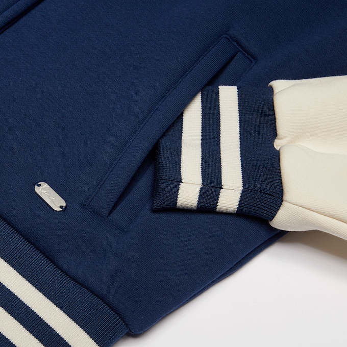 Karl Kani Kani Varsity Star Sweat Collegejacket Junior plava 45233 4