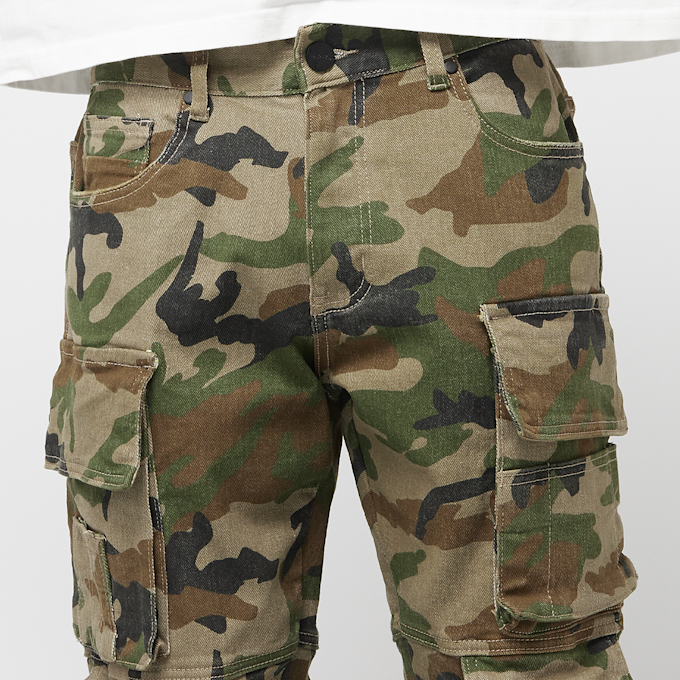 Smoke Rise Fashion Utility Twill Pants mimetico 45353 4