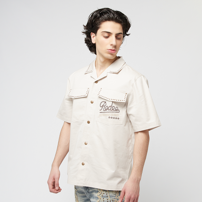 Smoke Rise Western Short Sleeve Rodeo Shirt bež 45356 2