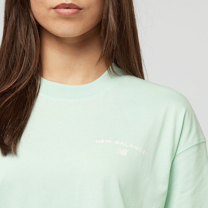 New Balance Reimagined Oversized T-Shirt zielony 45394 3