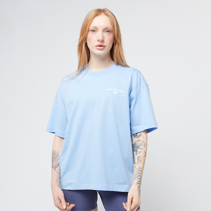 New Balance Reimagined Oversized T-Shirt azul 45395 1