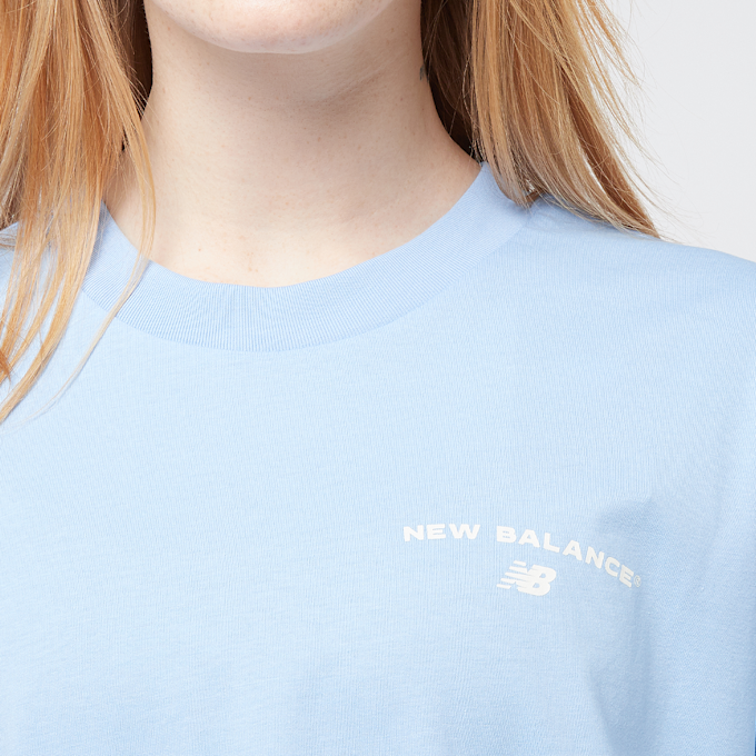 New Balance Reimagined Oversized T-Shirt blau 45395 3