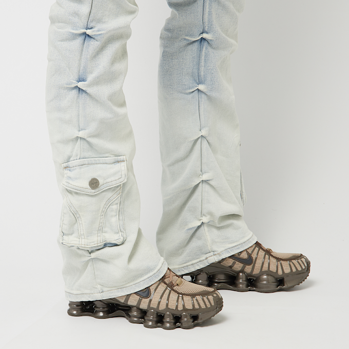 Smoke Rise High Rise Stacked Side Pinching blau 45415 6