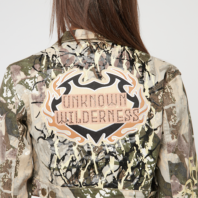 Smoke Rise Denim Worker Jacket vert 45414 4