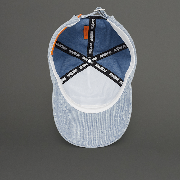 SNIPES S Emblem Denim Cap niebieski 45401 4