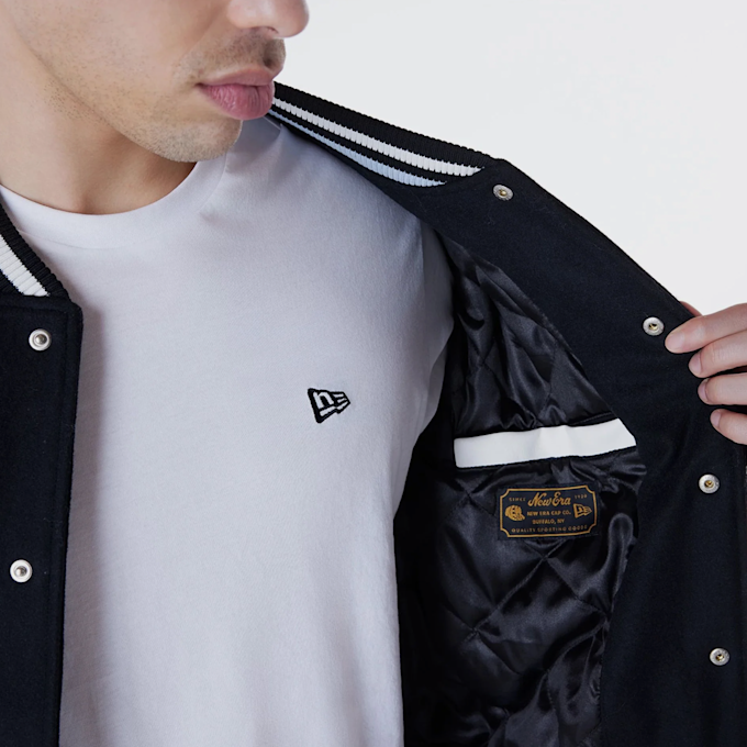 New Era MLB Floral Varsity Jacket Los Angeles Dodgers crna 45530 5