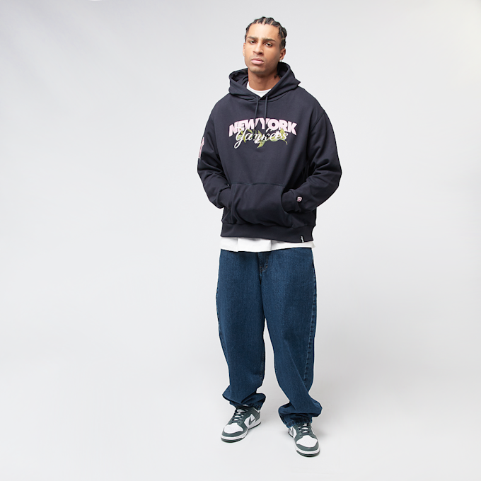 New Era MLB Floral Graphic Hoodie New York Yankees blu 45539 6