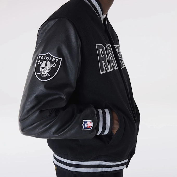 New Era NFL Varsity Jacket Las Vegas Raiders negro 45532 4
