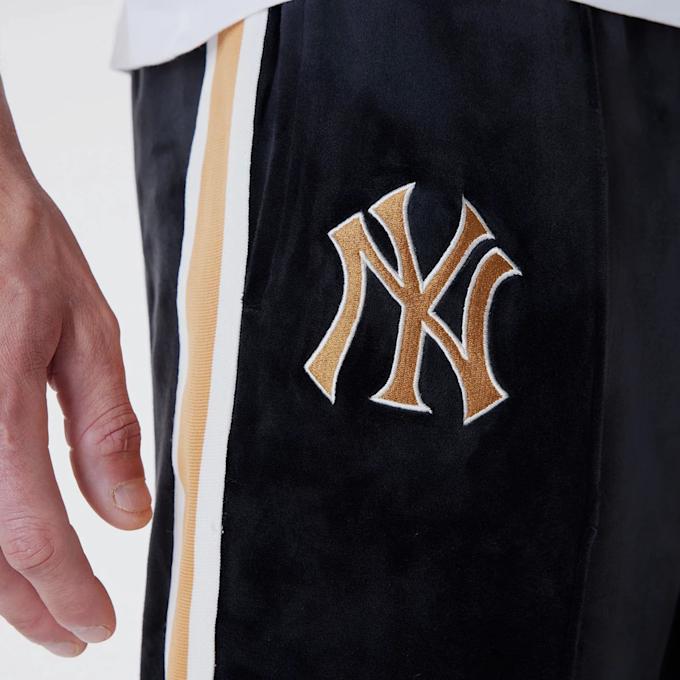New Era MLB Velour Track Pants New York Yankees negro 45533 4