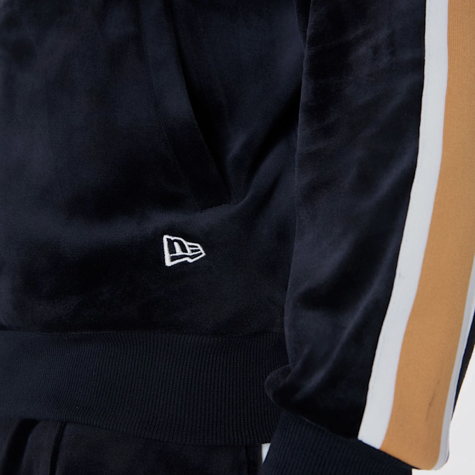 New Era MLB Velour Track Top New York Yankees crna 45535 5