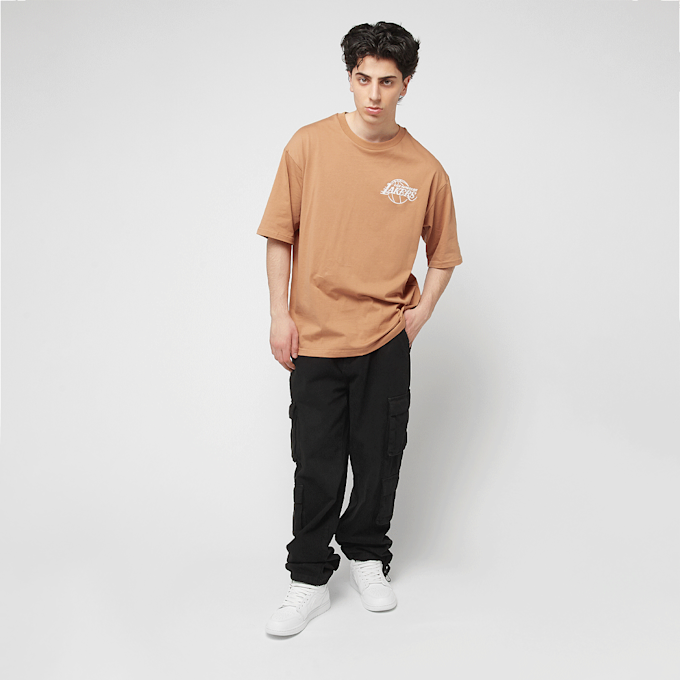 New Era NBA League Essential Oversized Tee Los Angeles Lakers laranja 45547 4