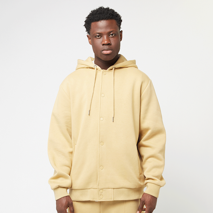 Urban Classics Fluffy Fleece Hoodjacket bege 45529 1