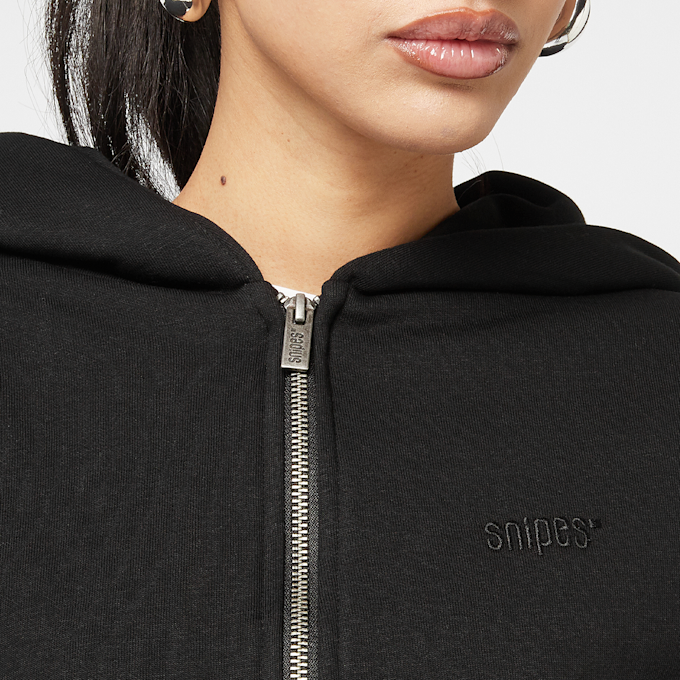 SNIPES Small Logo Essential Oversized Zip Hoodie noir 45590 3