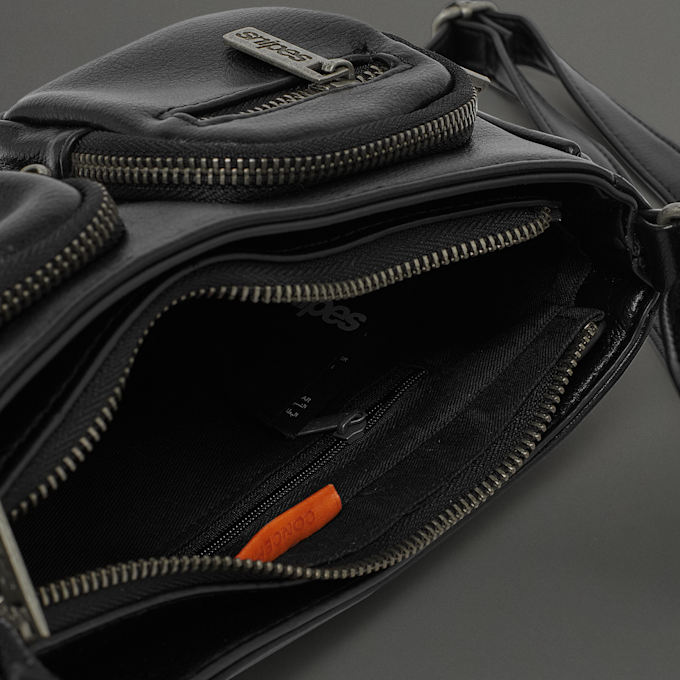 SNIPES PU Handbag nero 45605 5