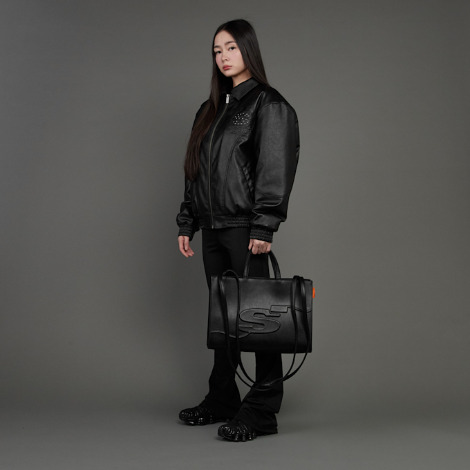 SNIPES S Cube Shopping Bag zwart 45606 8