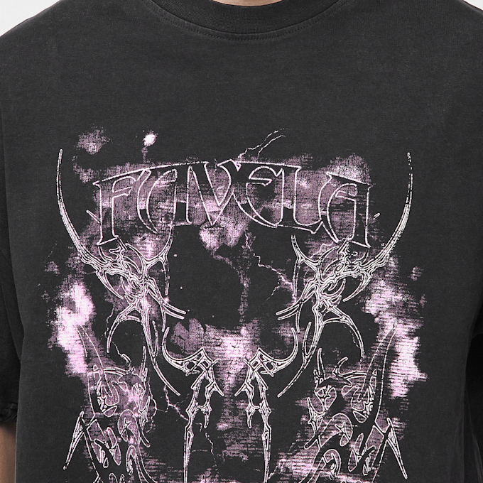 FAVELA Wing T-Shirt grau 45611 3