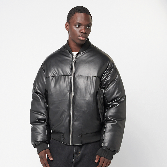 FAVELA Vegan Leather Basic Bomber zwart 45623 1
