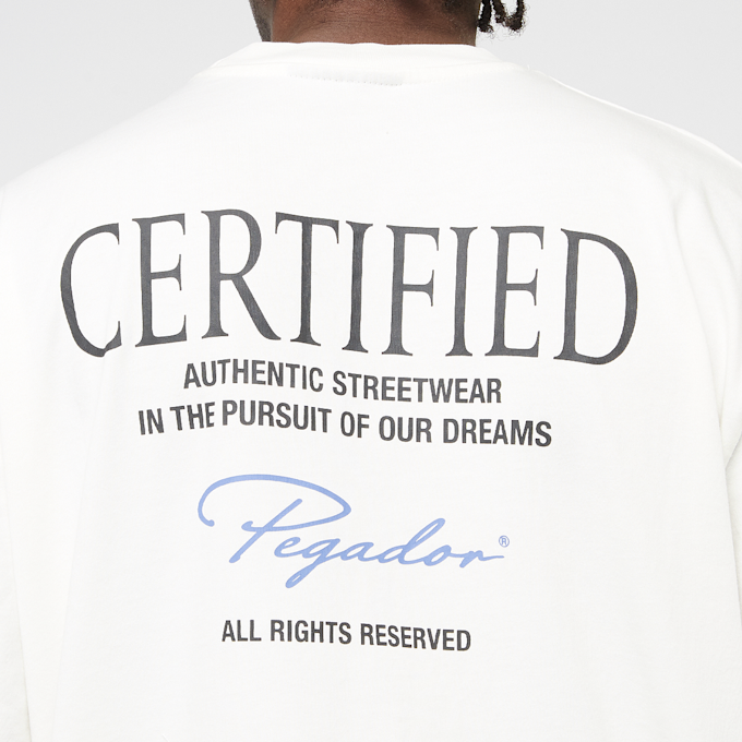 Pegador Carillo Oversized Tee bianco 45761 4