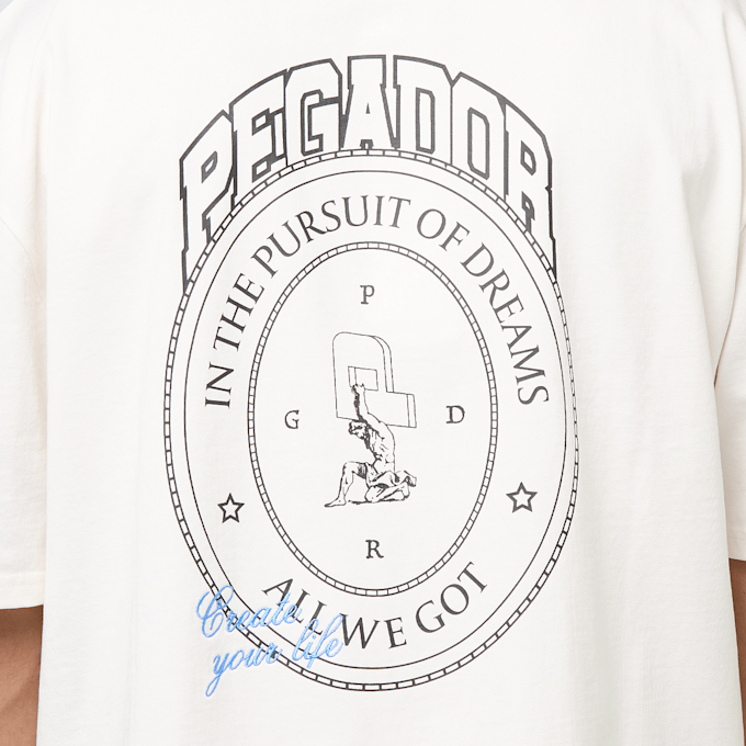 Pegador Crego Oversized Tee beż 45762 4