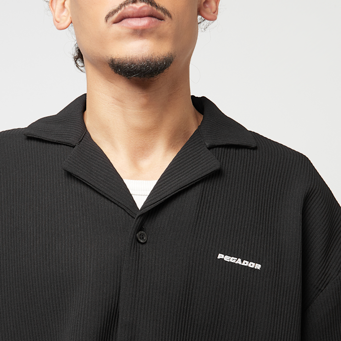 Pegador Troy Plissee Summer Shirt czarny 45765 3