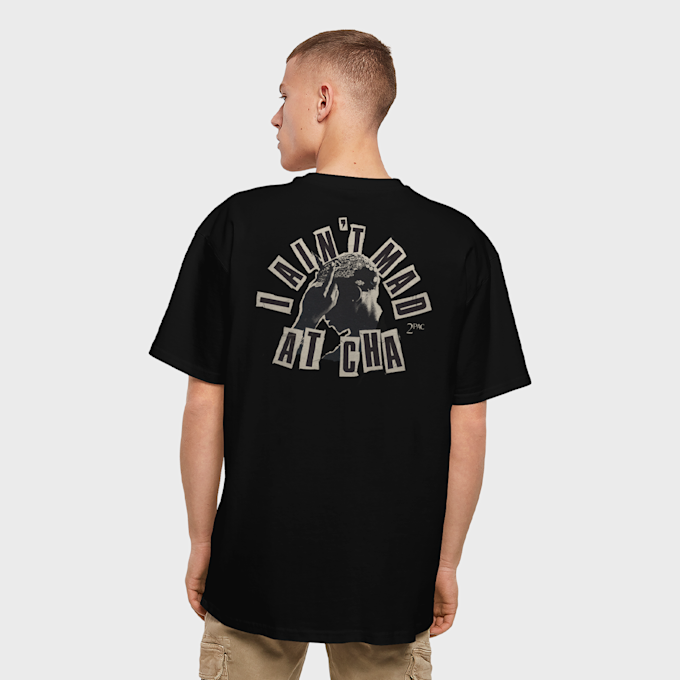 Upscale by Mister Tee 2Pac I ain't mad at cha Oversize Tee preto 45790 1