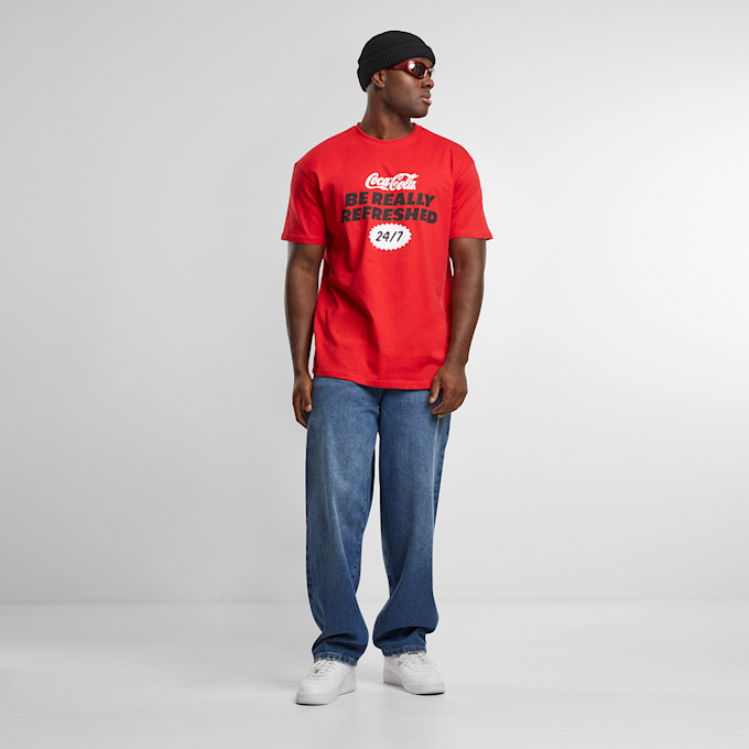 Upscale by Mister Tee Coca Cola Refreshed Oversize Tee rood 45784 3