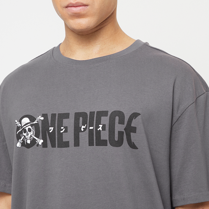 Upscale by Mister Tee One Piece Jolly Roger Logo Oversize Tee siva 45786 3