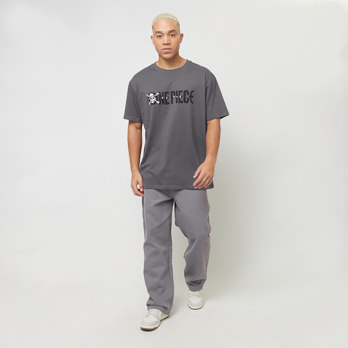 Upscale by Mister Tee One Piece Jolly Roger Logo Oversize Tee siva 45786 4