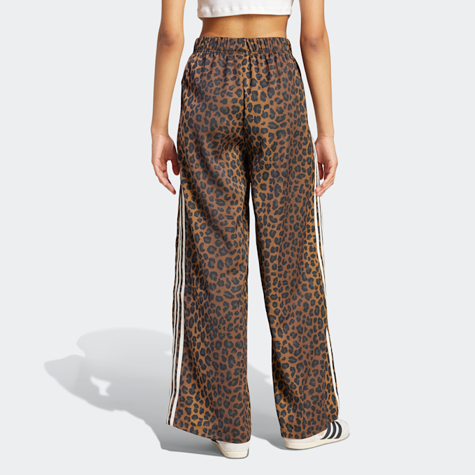 adidas Originals Wide Leg Satin Joggers marrone 45848 2