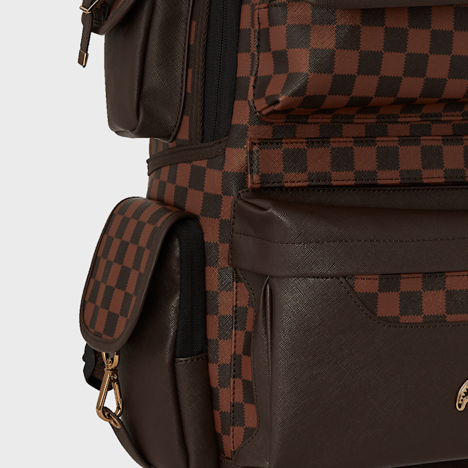 SPRAYGROUND Spec OPS Pixel Emboss Backpack brun 45852 8