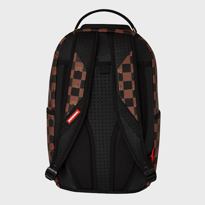 SPRAYGROUND Peeking Character Check Backpack castanho 45853 3