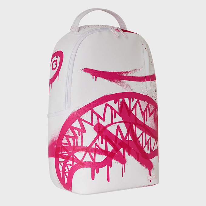 SPRAYGROUND Pink Vandal Backpack blanco 45856 2