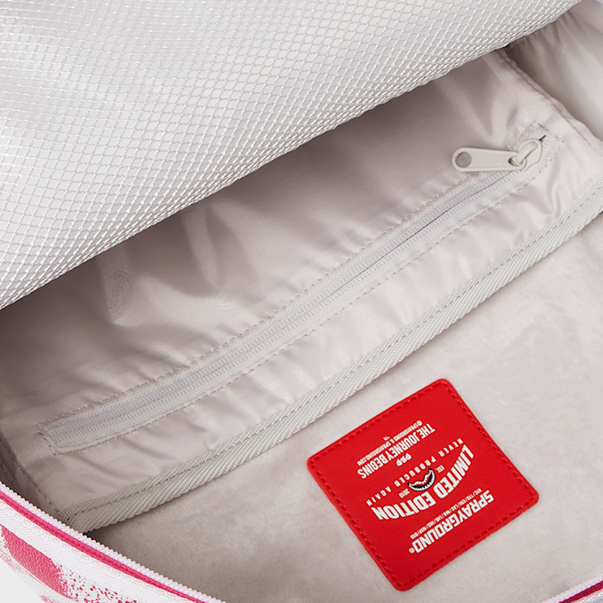 SPRAYGROUND Pink Vandal Backpack branco 45856 5