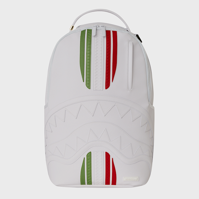 SPRAYGROUND Italy Racing Stripes Backpack weiß 45857 1
