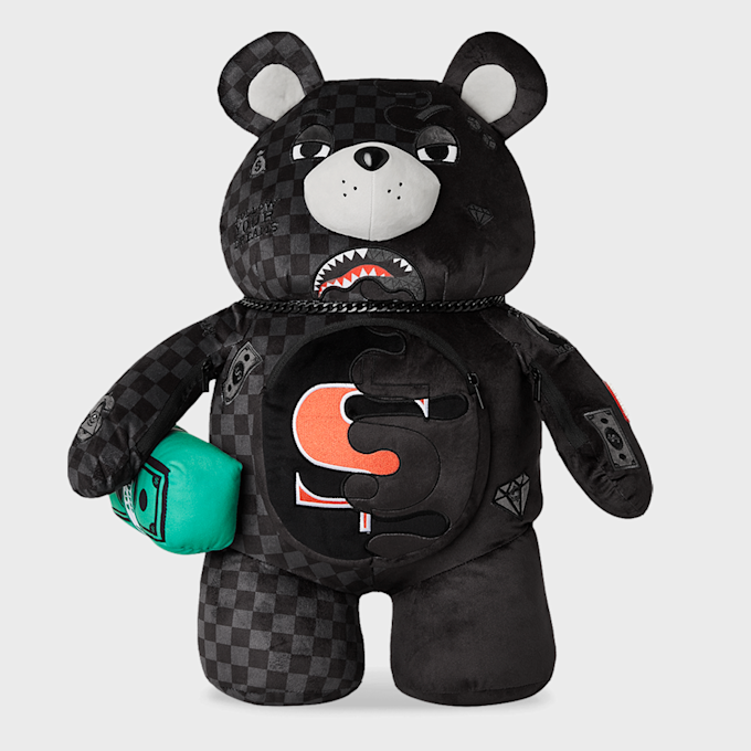 SPRAYGROUND Speed Shark Side Swipe Moneybear Backpack negro 45859 1