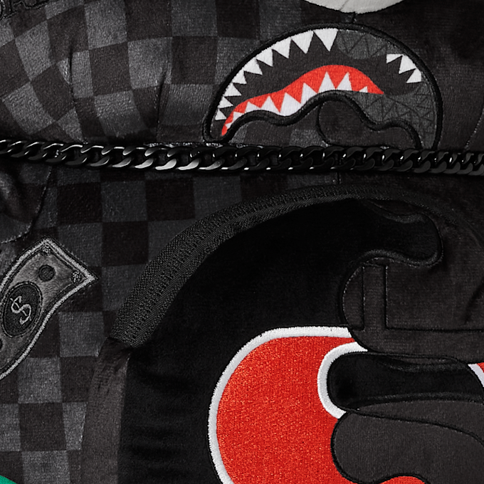 SPRAYGROUND Speed Shark Side Swipe Moneybear Backpack schwarz 45859 4